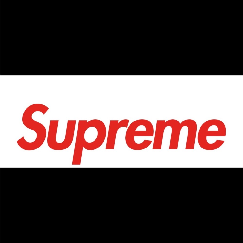 Supreme Logo Stencil